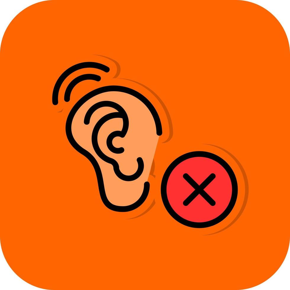 Deaf Vector Icon Design