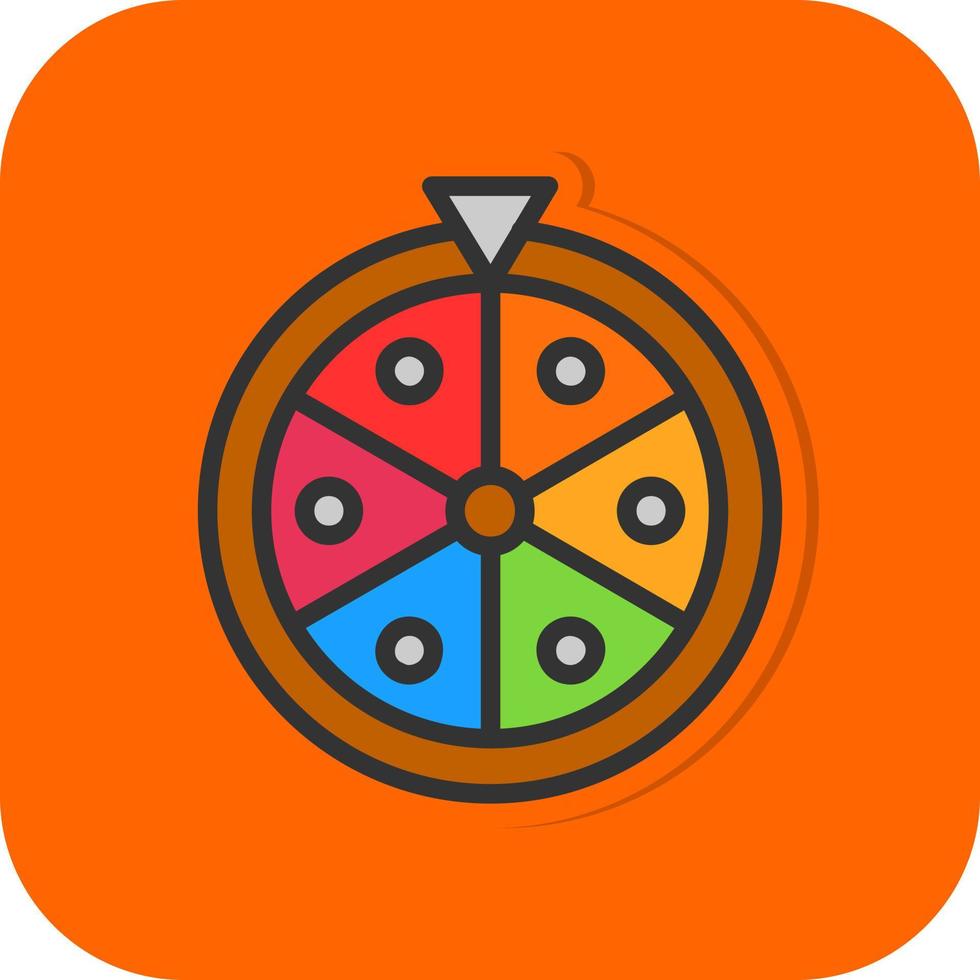 Wheel Of Fortune Vector Icon Design