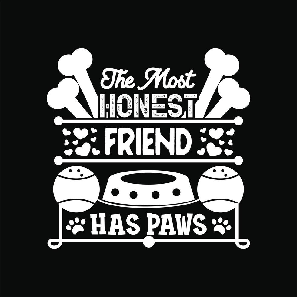 Dog T-shirt Design vector