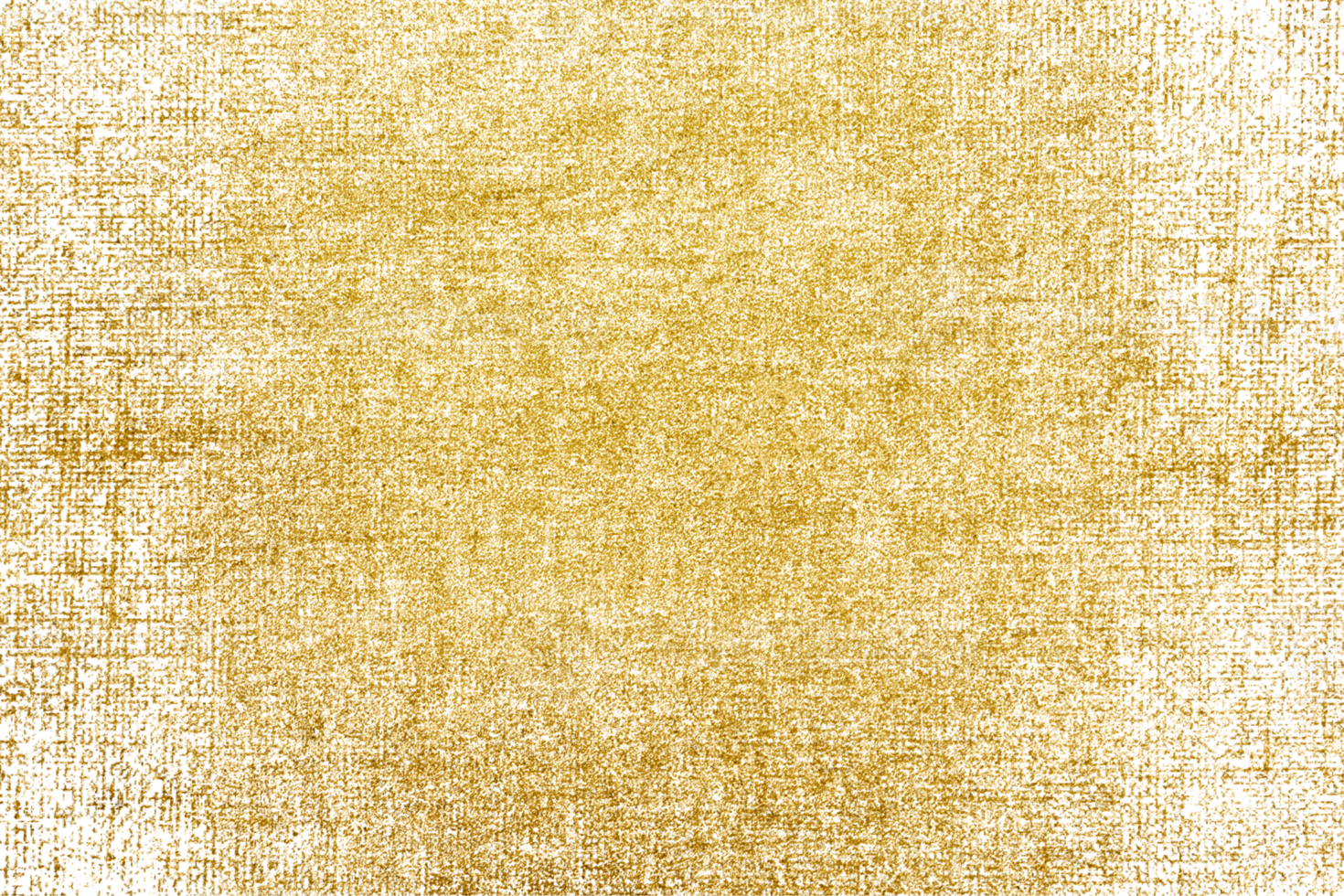 Gold splashes Texture. Grunge golden background pattern of cracks, scuffs, chips, stains, ink spots, lines on transparent background PNG file
