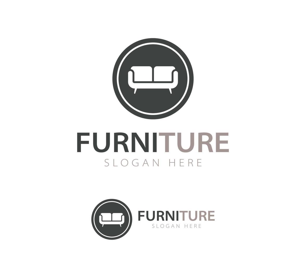 Modern Furniture logo design vector template 21011507 Vector Art at