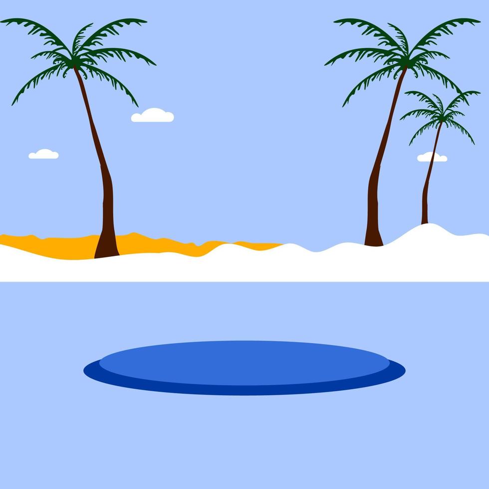 Summers Shopping banner illustration events vector
