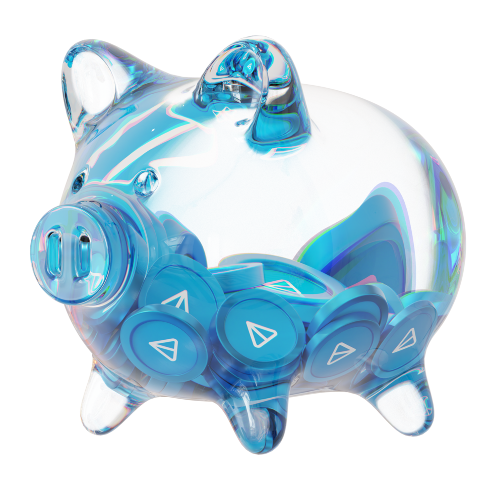 toncoin-ton-clear-glass-piggy-bank-with-decreasing-piles-of-crypto