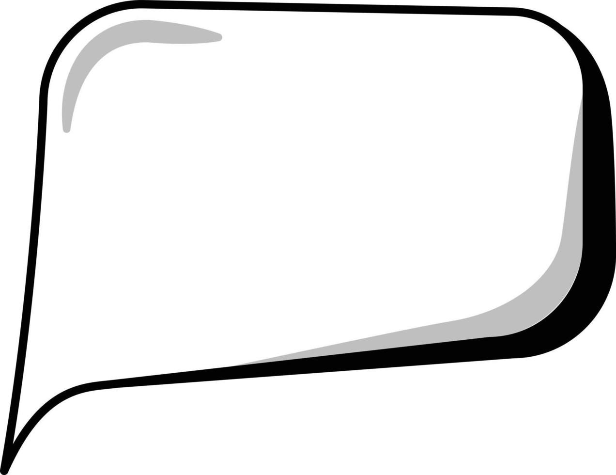 speech bubble text vector