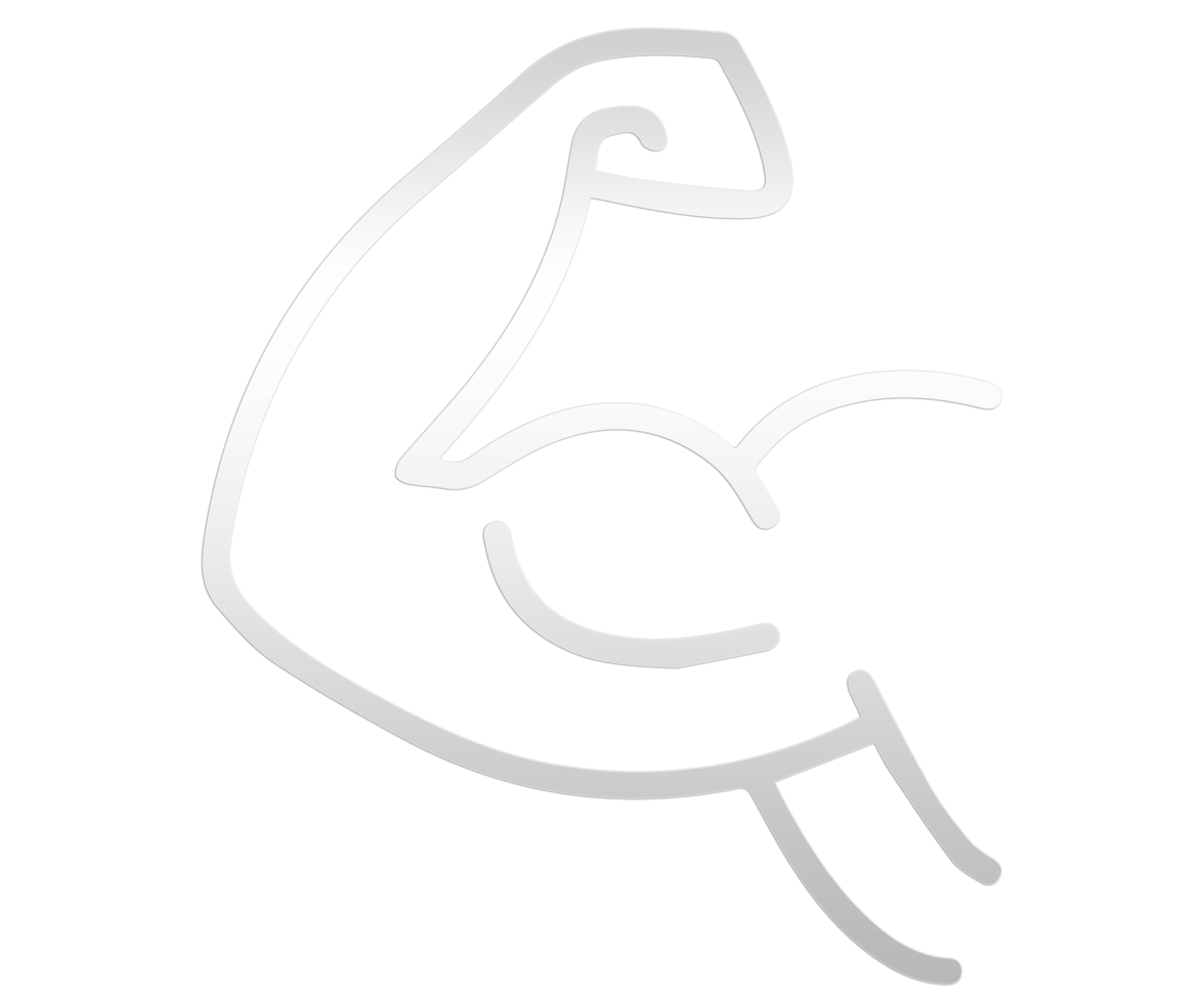 Arm icon isolated on transparent background, Arm transparent sign , line and outline elements in linear style png