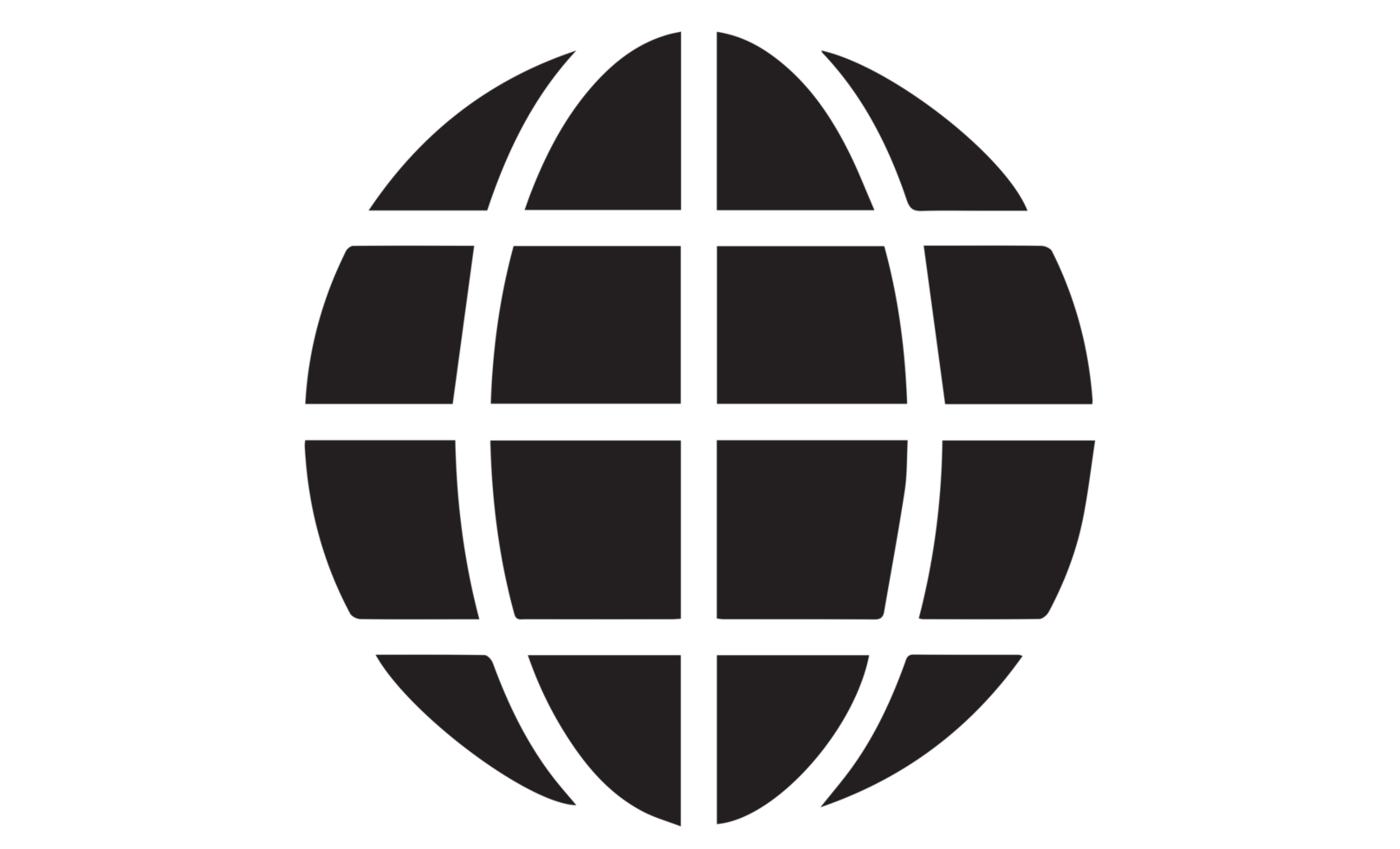 Plane Globe Icon flat illustration Transparent PNG