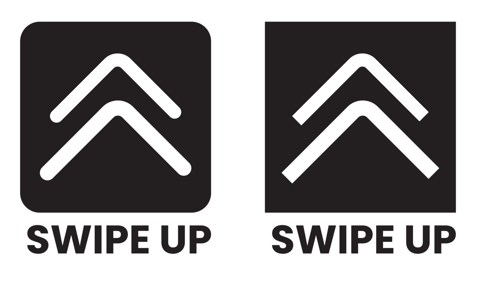 swipe icon on transparent background. png