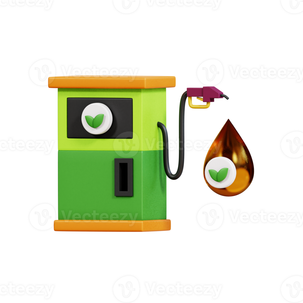 Bio Energy 3D Icon png