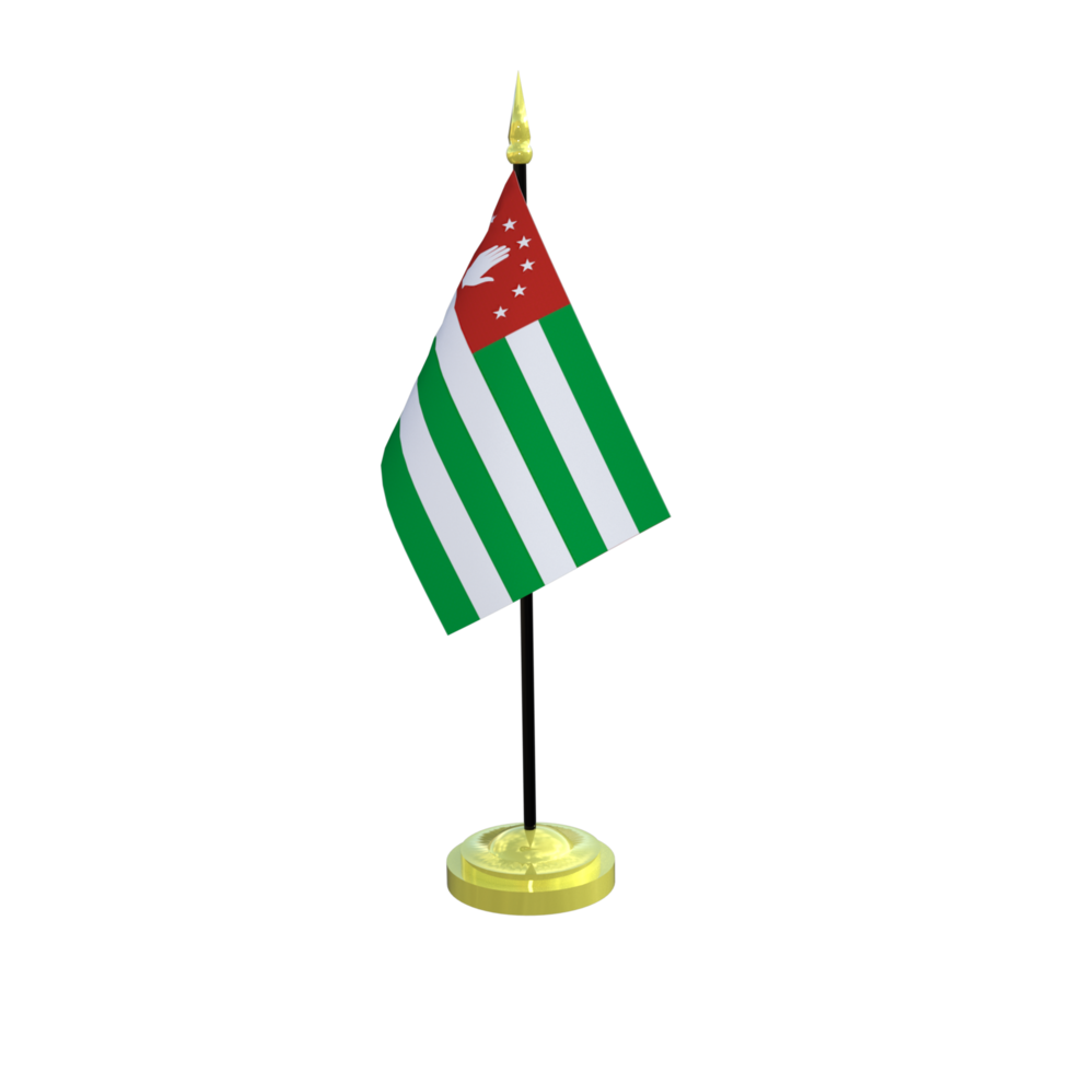 abkhazia pennone isolato 3d interpretazione png