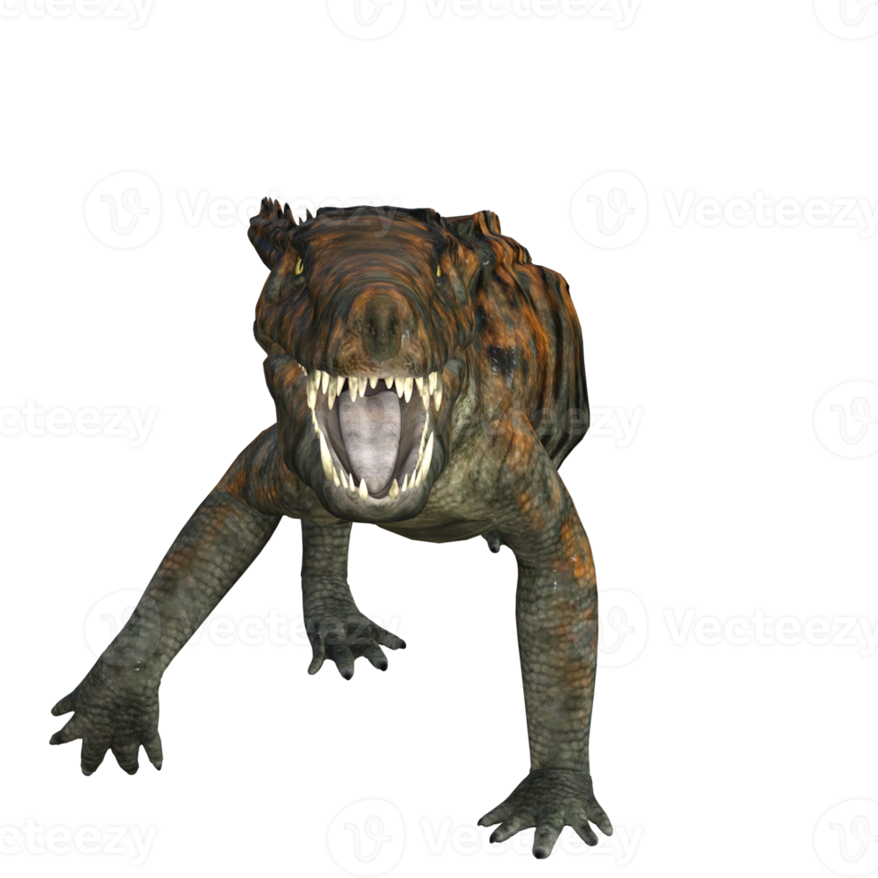 uberabasuchus dinosaurie isolerat 3d framställa png