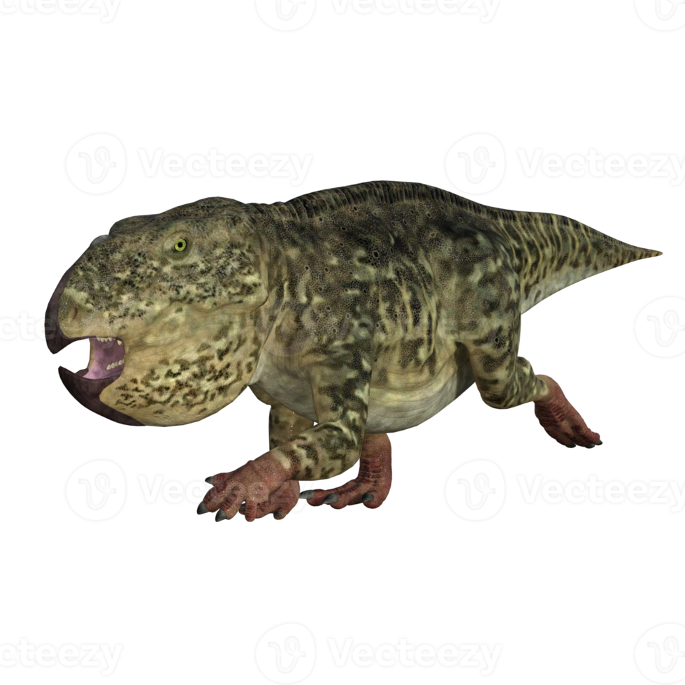 udanoceratops dinosaurus geïsoleerd 3d geven png