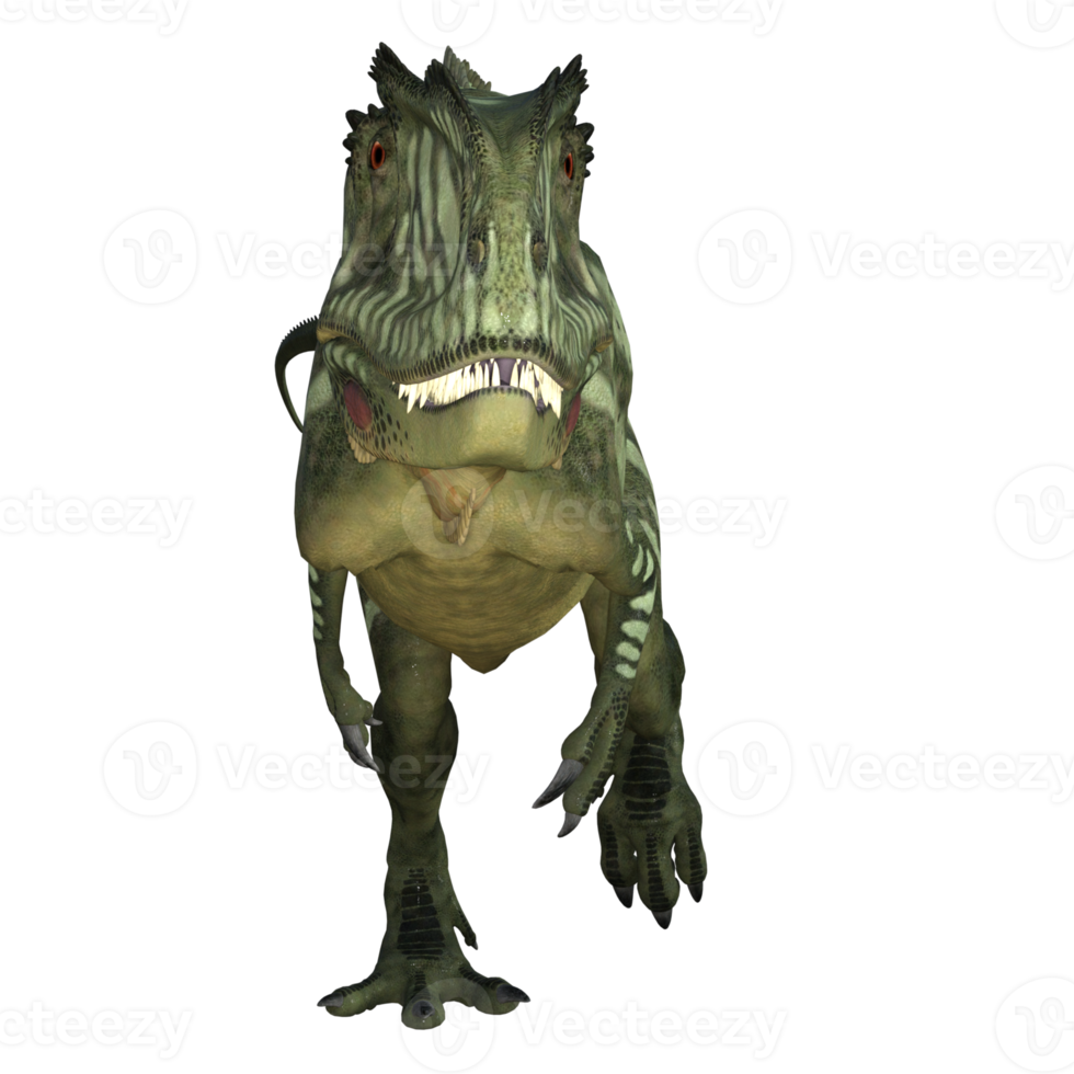 Yangchuanosaurus dinosaur isolated png