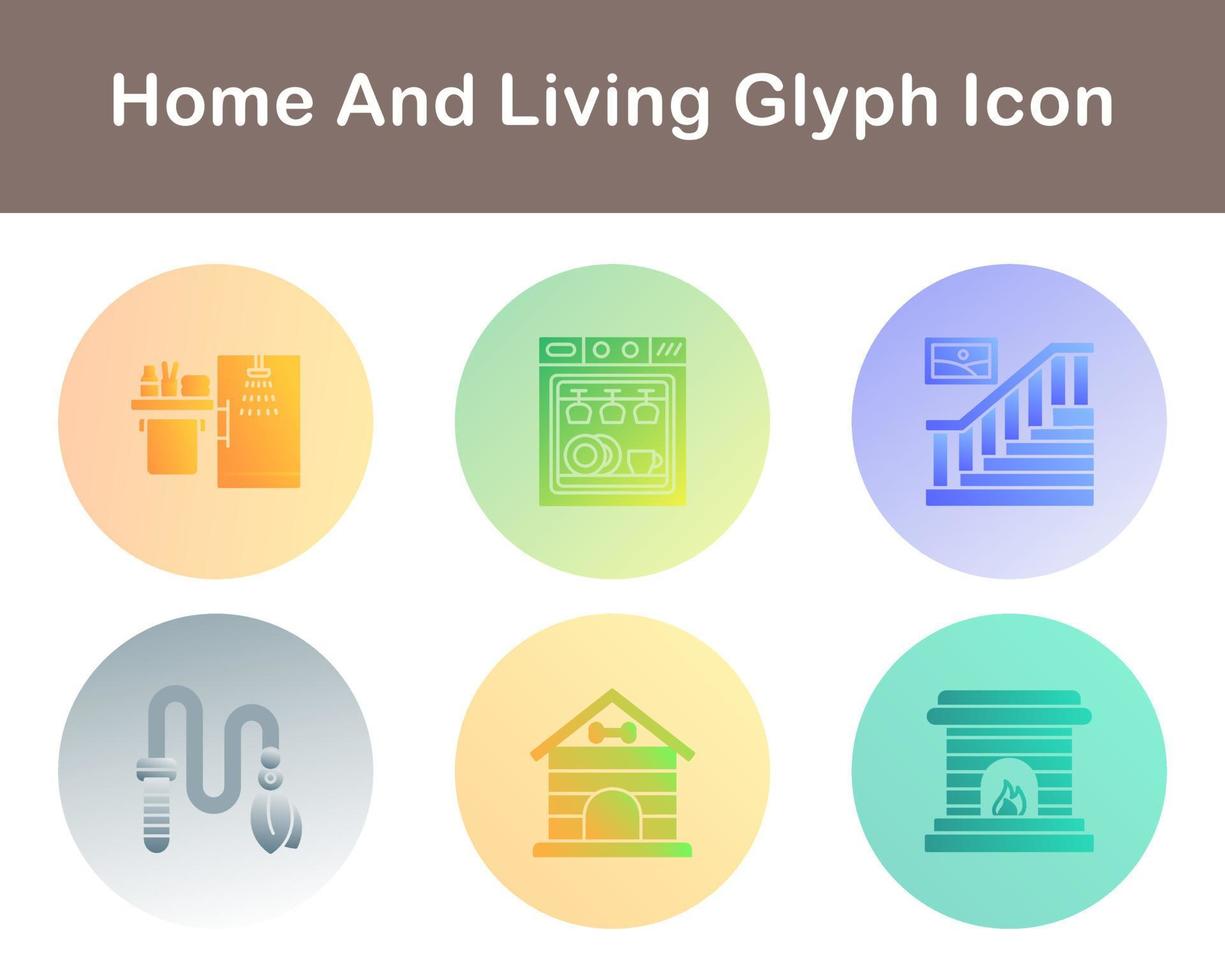 Home And Living Vector Icon Set