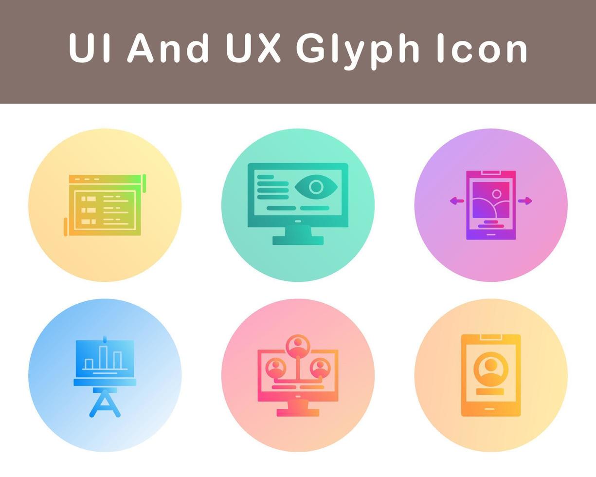 UI And UX Vector Icon Set