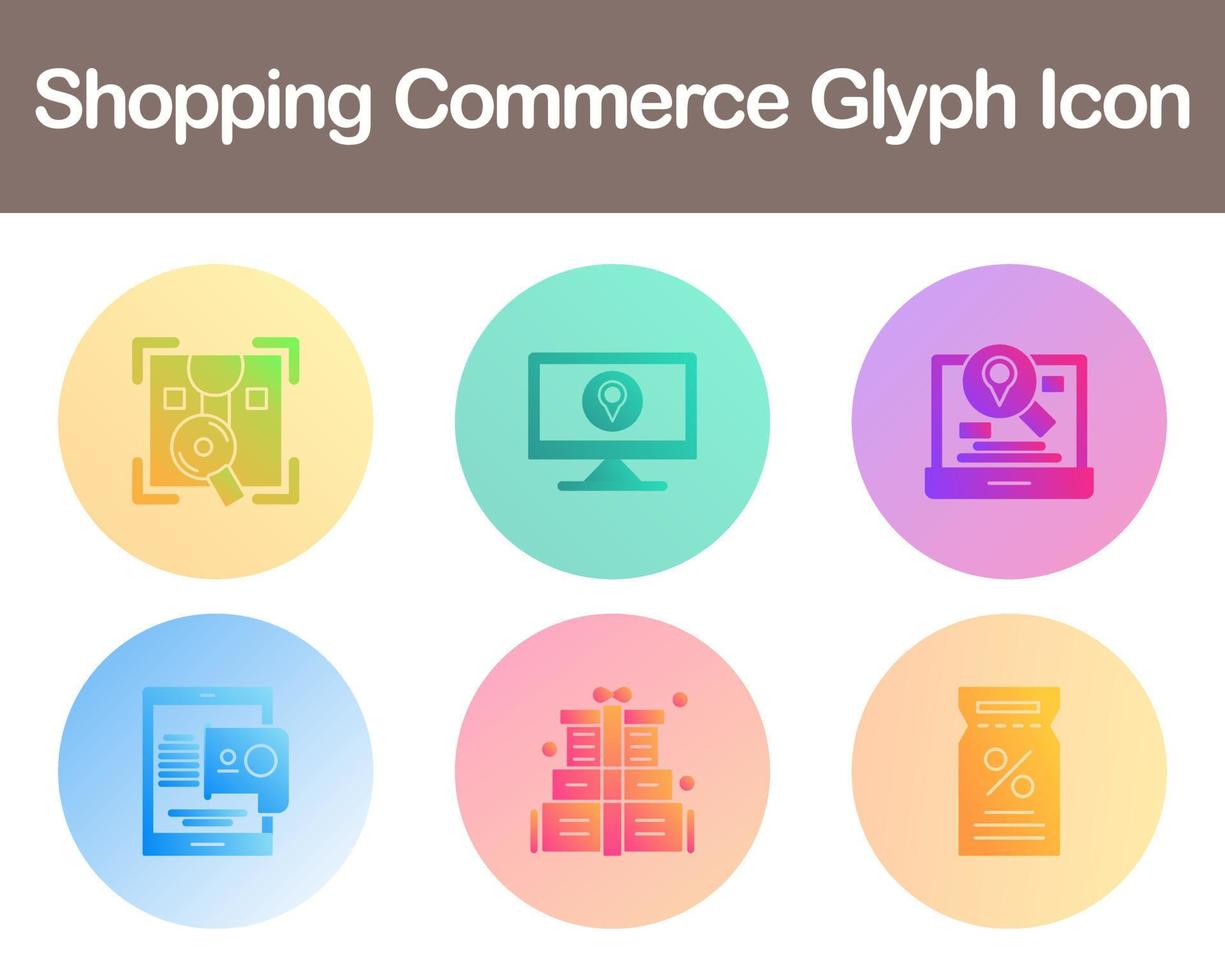 Shopping Commerce Vector Icon Set