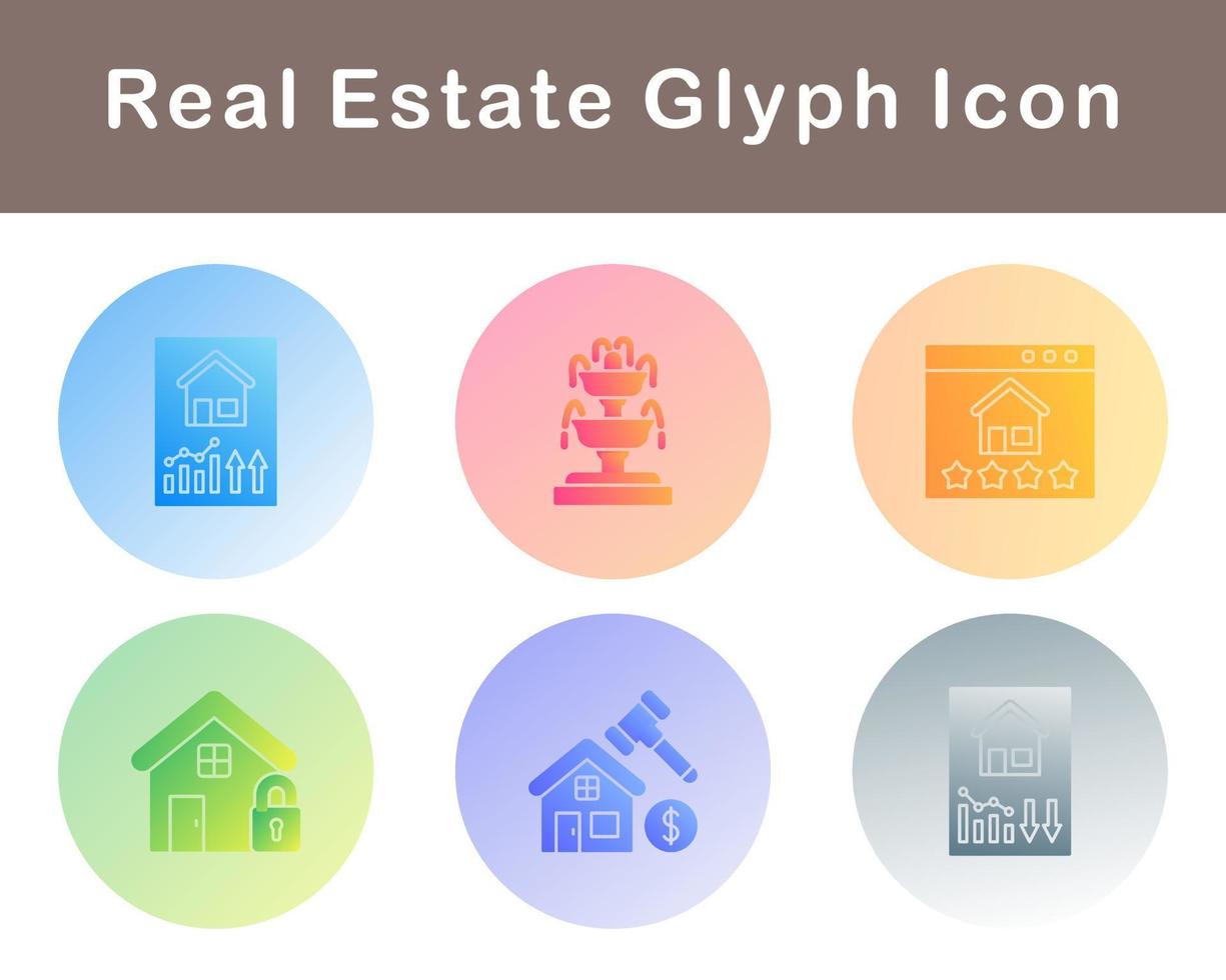 Real Estate Vector Icon Set