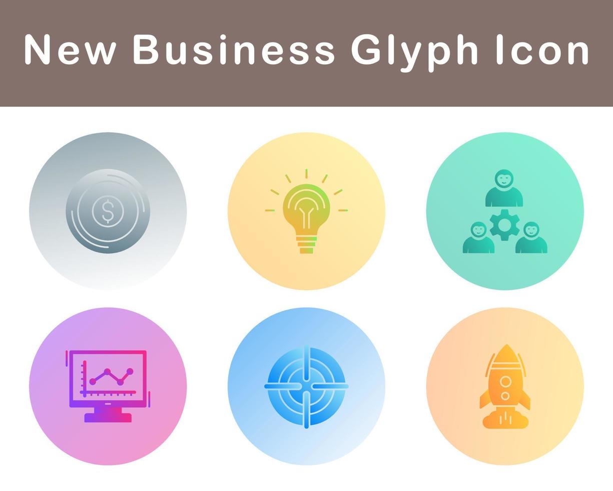 New Business Vector Icon Set