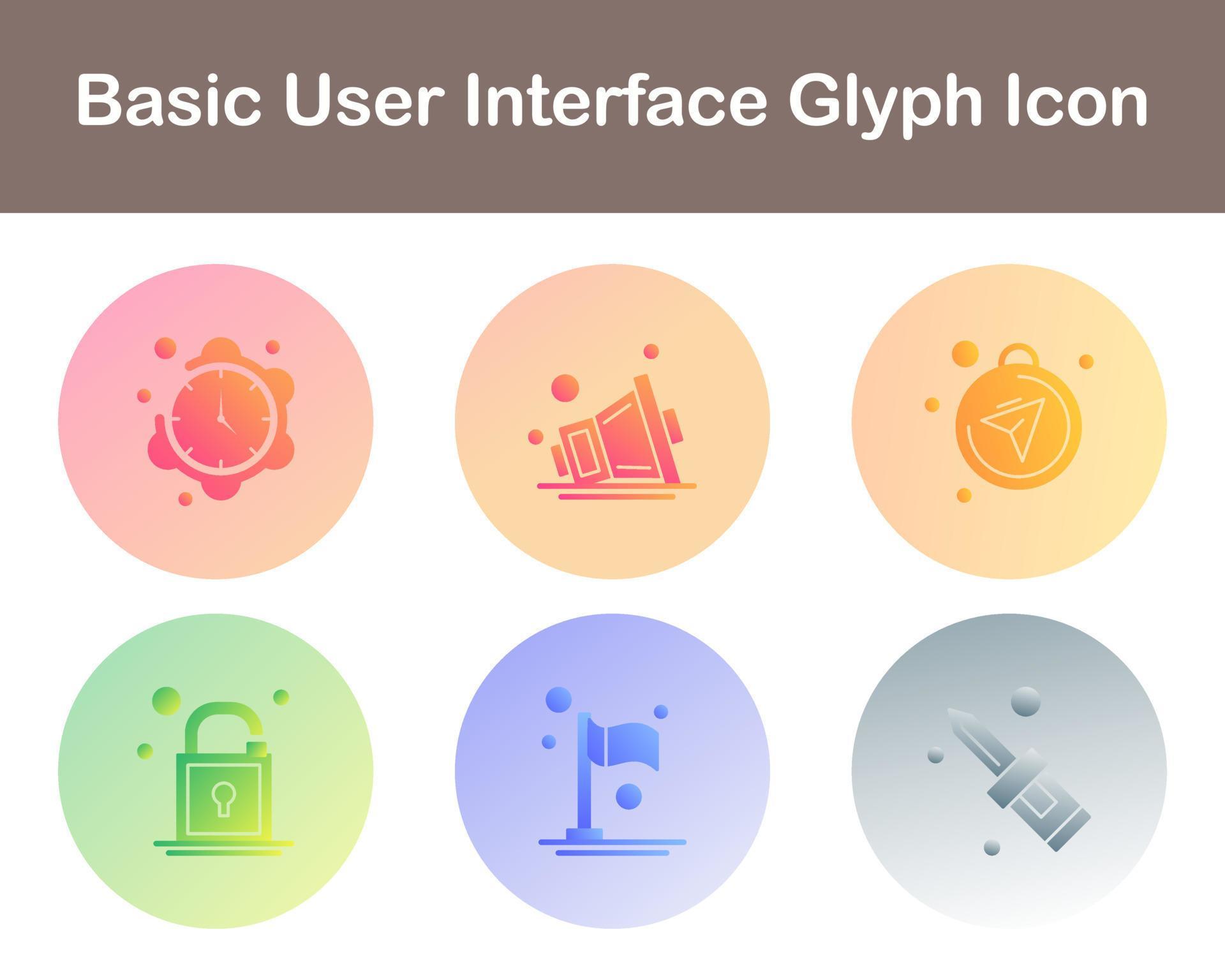 Basic User Interface Vector Icon Set 21014221 Vector Art at Vecteezy
