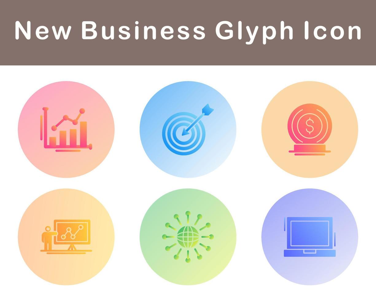 New Business Vector Icon Set