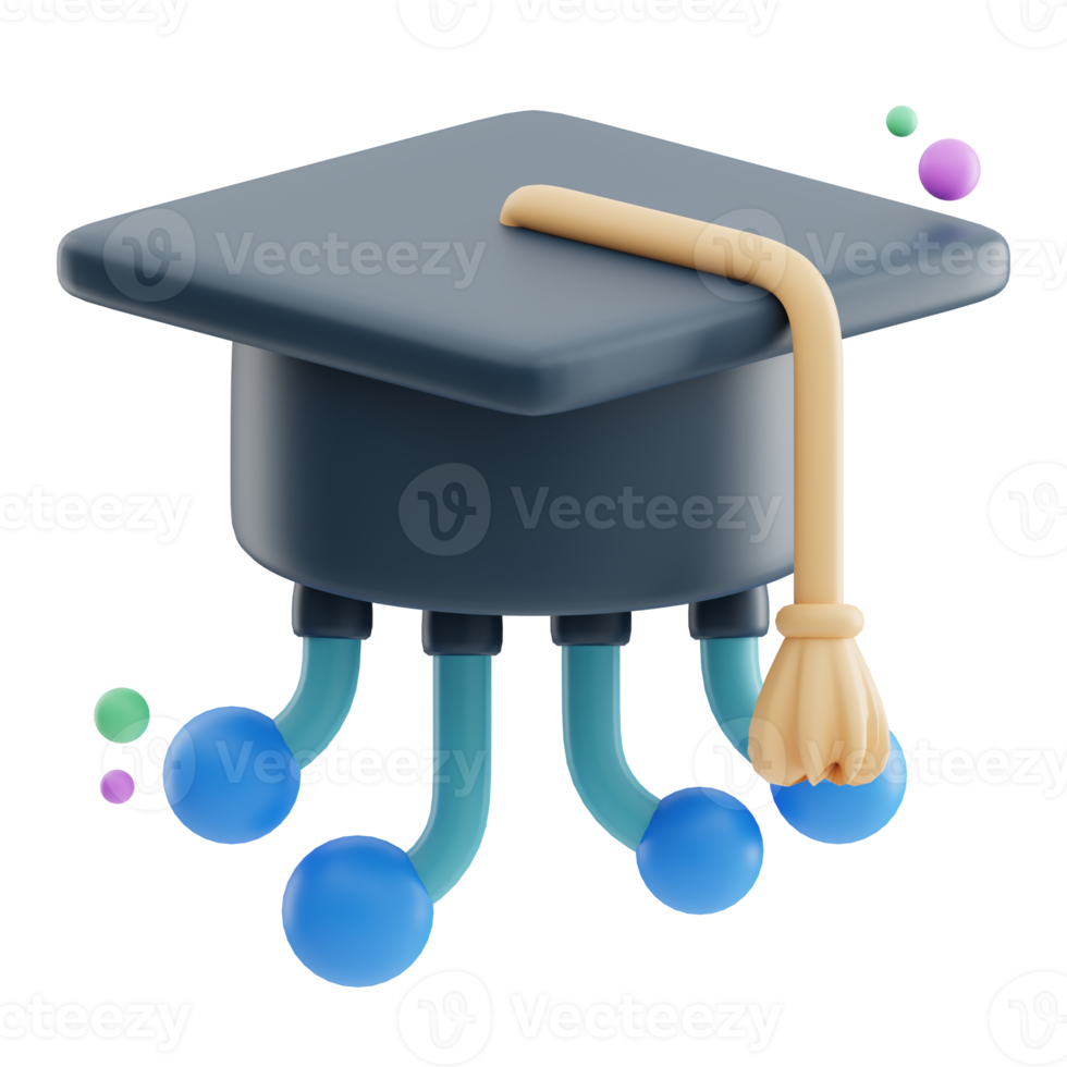 e-learning numérisation 3d illustration png