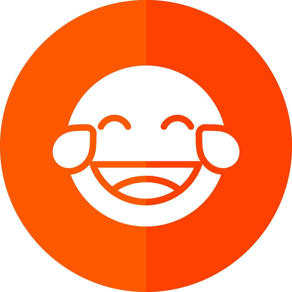 Grin Tongue Squint Vector Icon Design