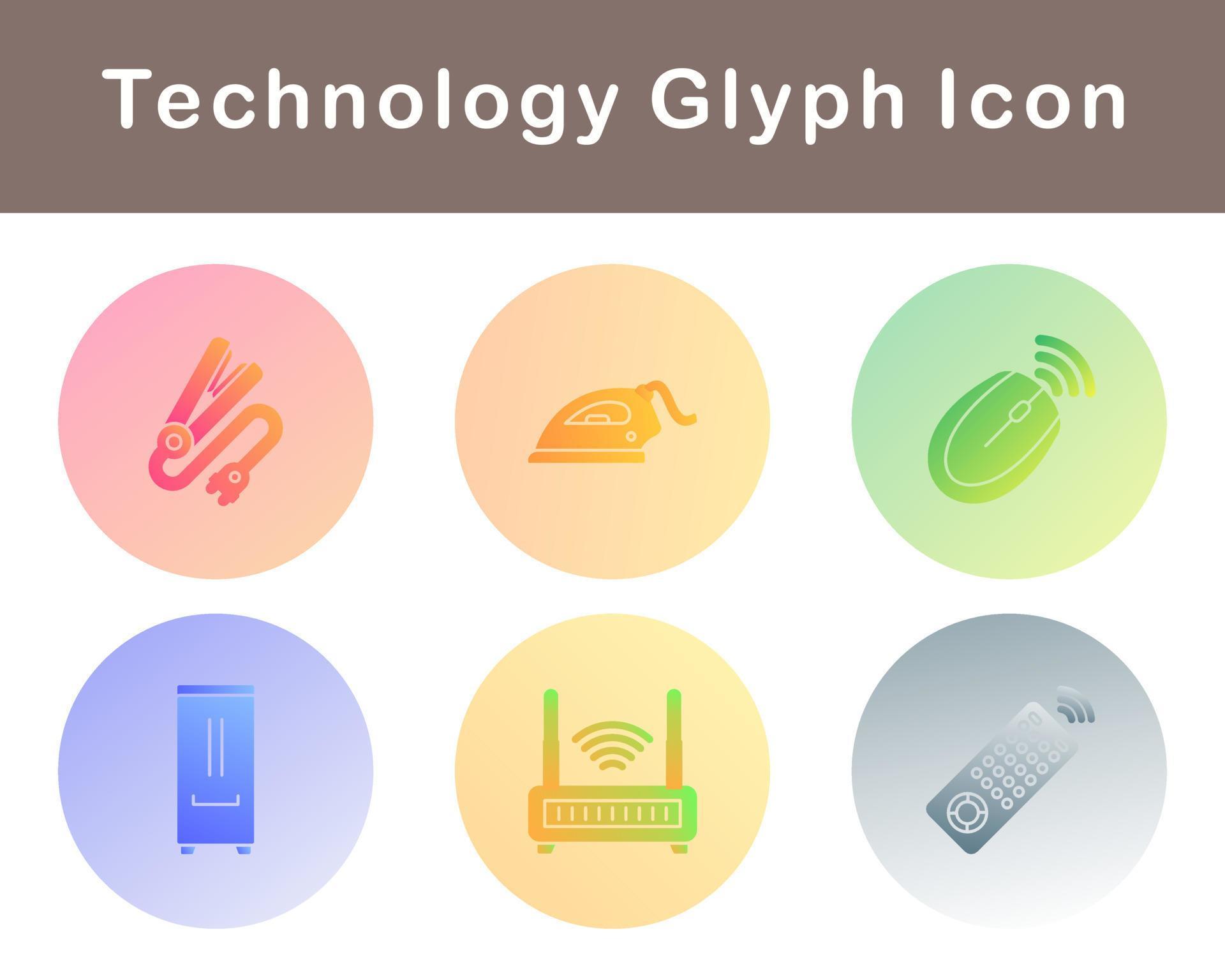 Technology Vector Icon Set 21014458 Vector Art at Vecteezy