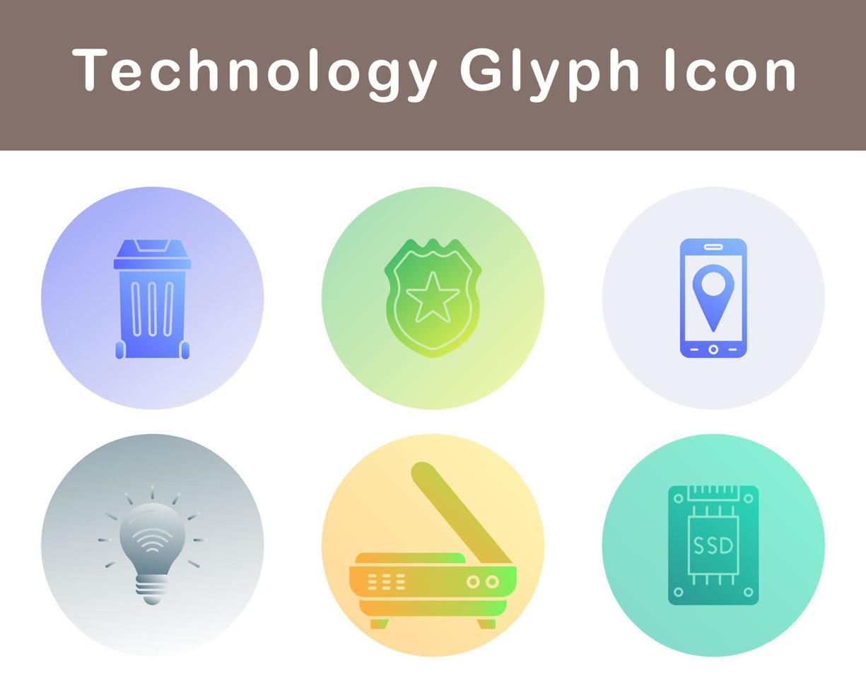 Technology Vector Icon Set