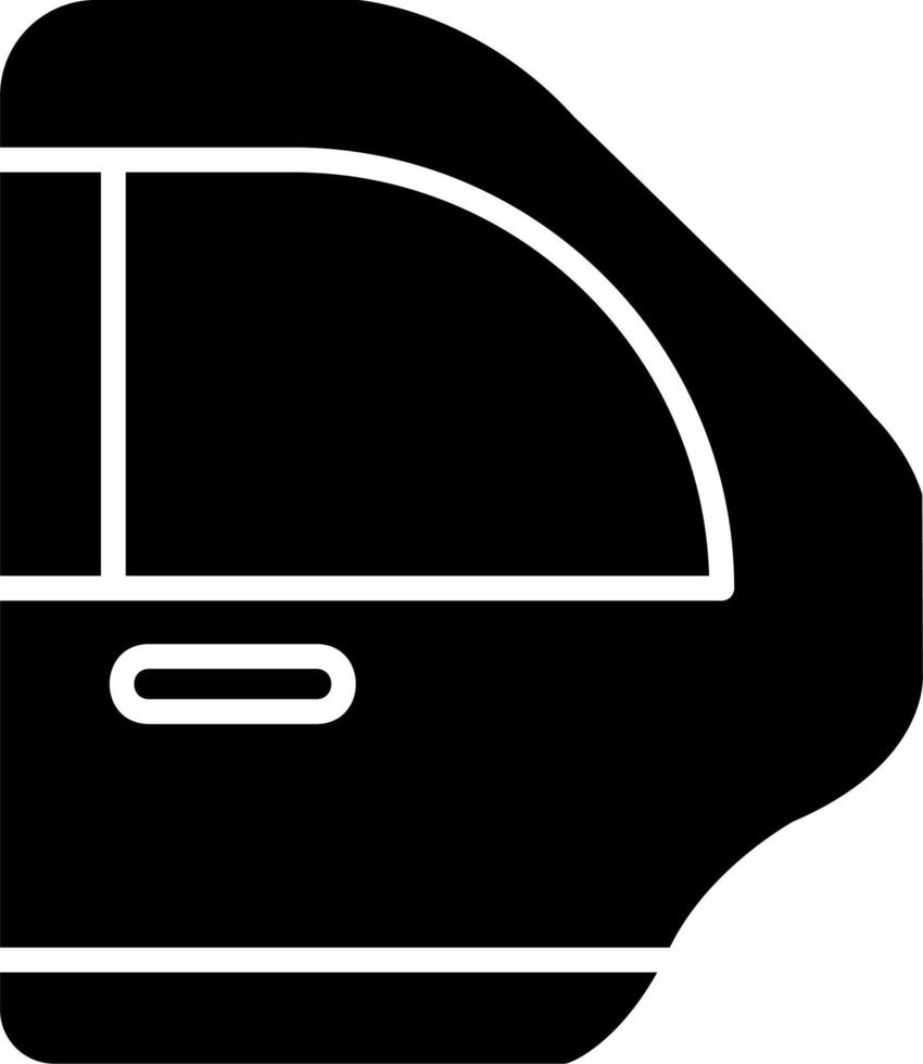 icono de vector de puerta de coche