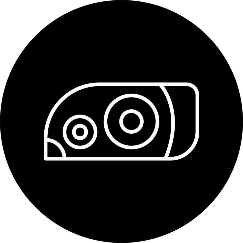 Headlight Vector Icon