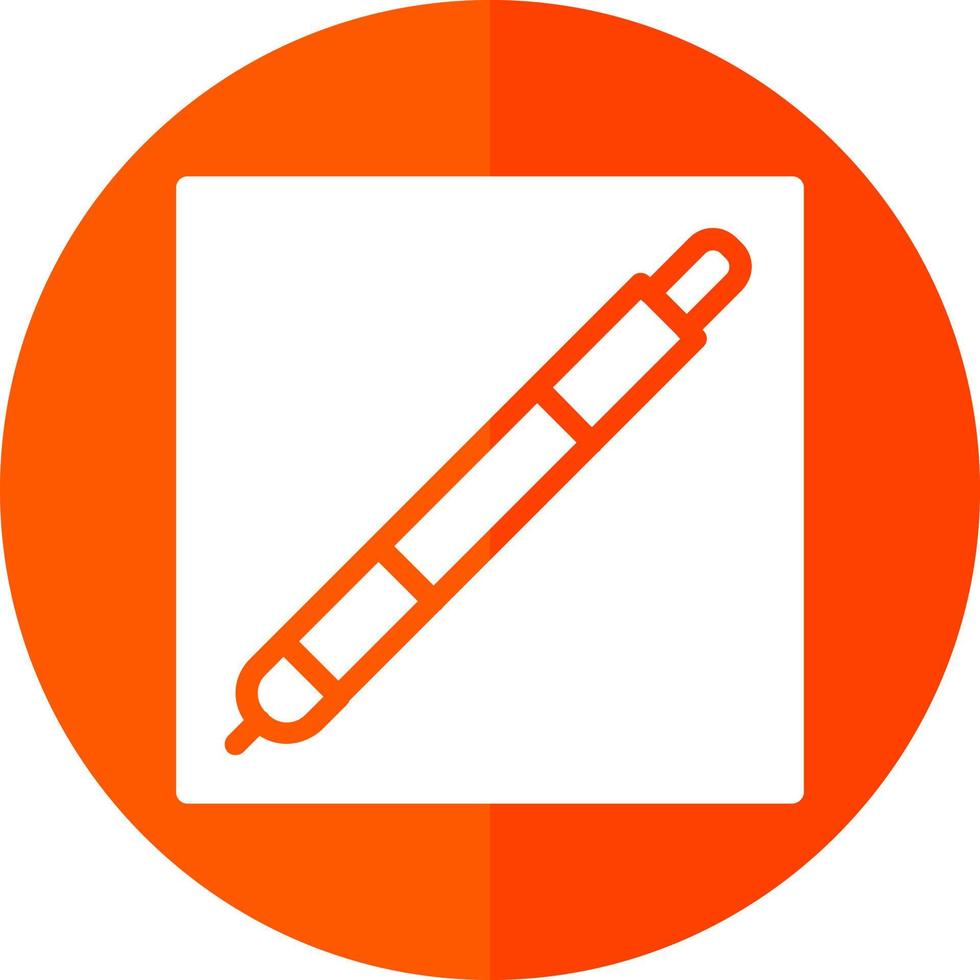 Pen Square Vector Icon Design