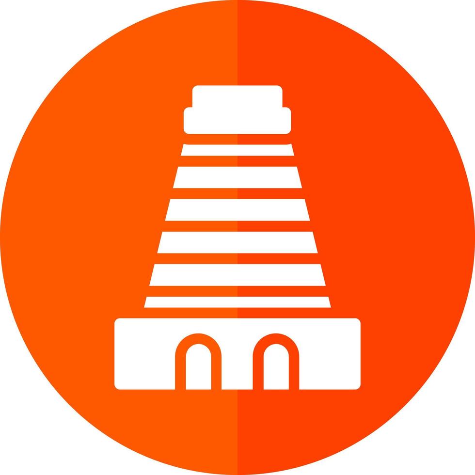 diseño de icono de vector de gopuram