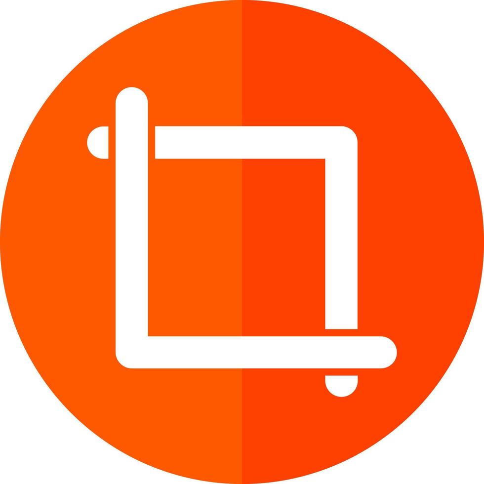 Crop Vector Icon Design