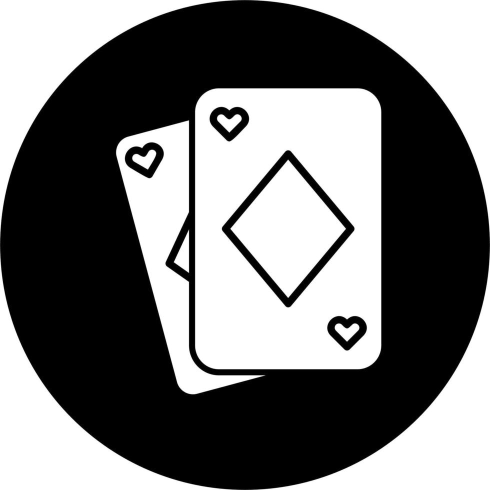 Playing cards Vector Icon