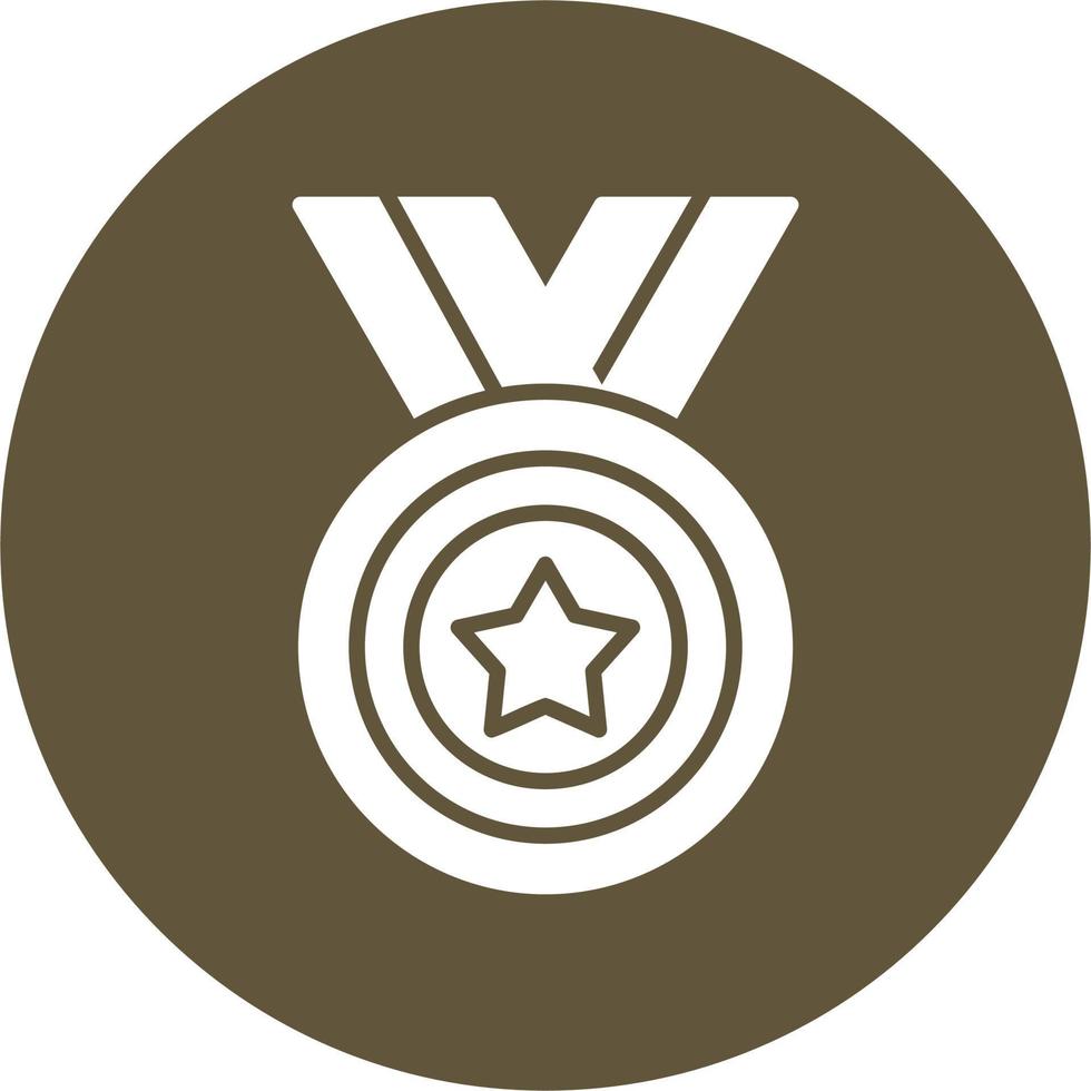 icono de vector de medalla