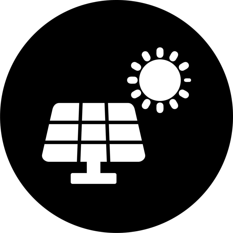 Solar Panel Vector Icon
