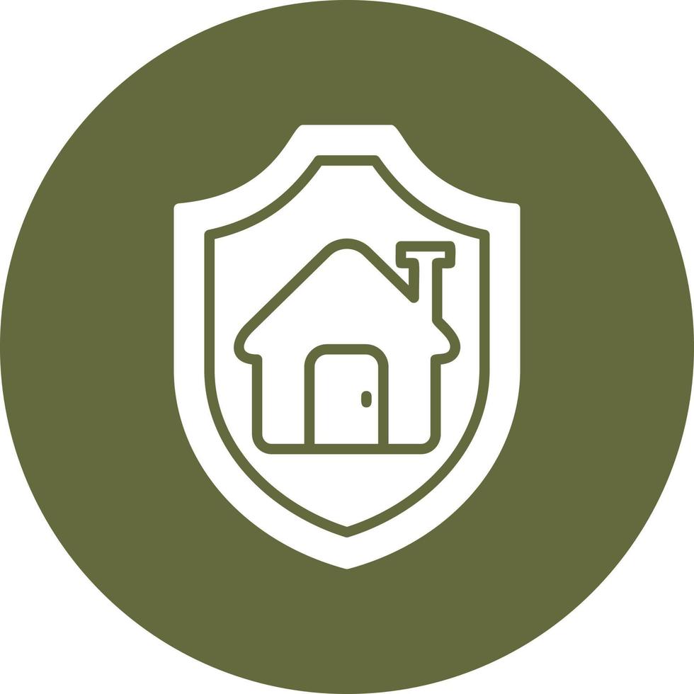 Home Security Vector Icon