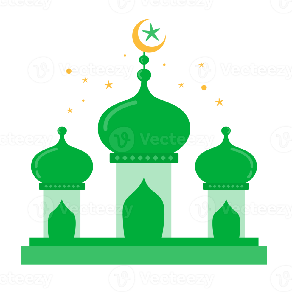 ramadan moskéer platt design png