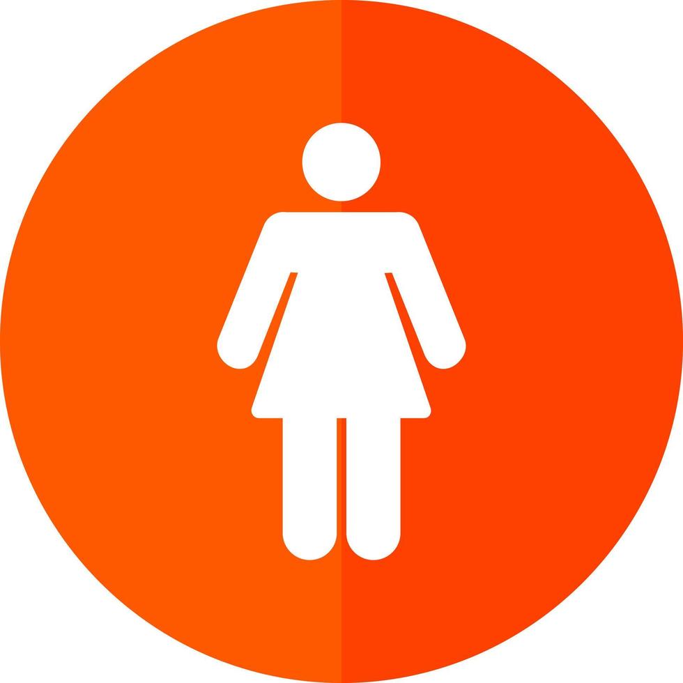 diseño de icono de vector femenino