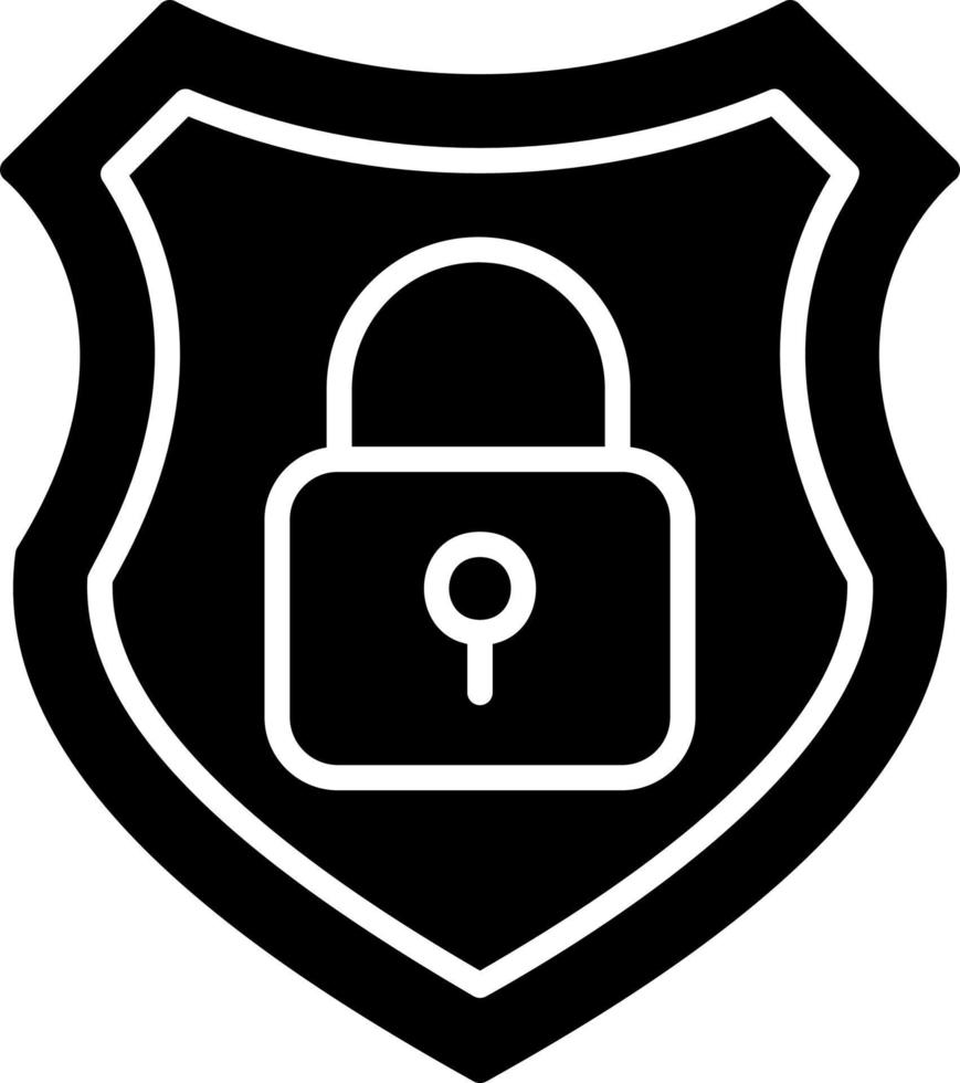 icono de vector de seguridad