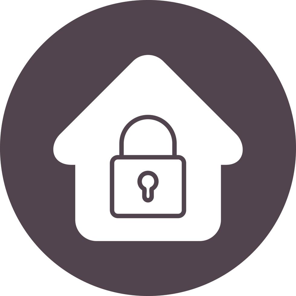 Home Security Vector Icon