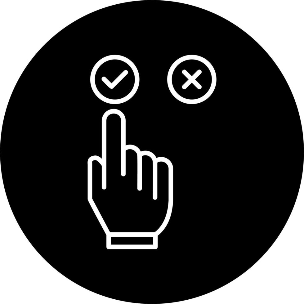 Good Choice Vector Icon