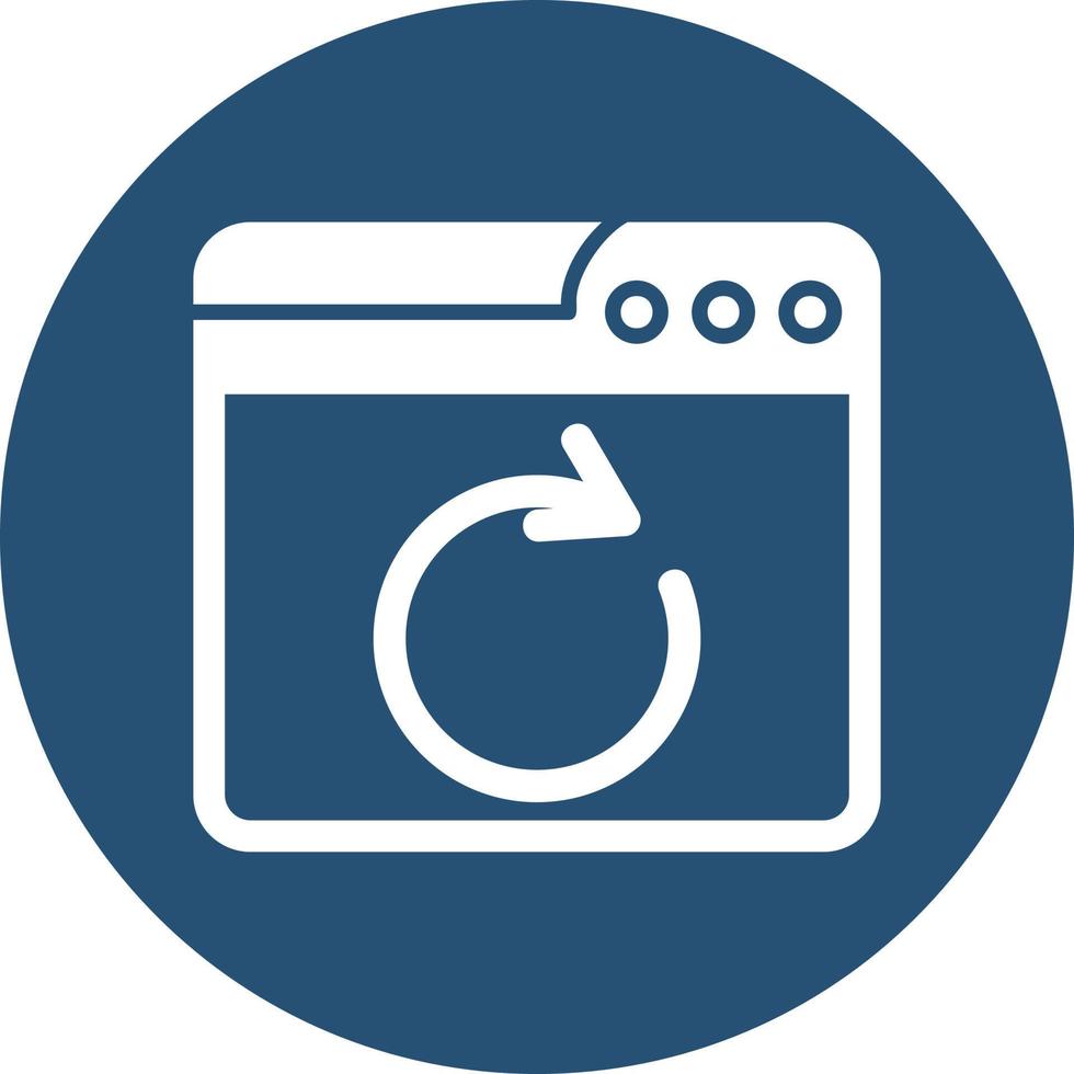 Web Reload Vector Icon