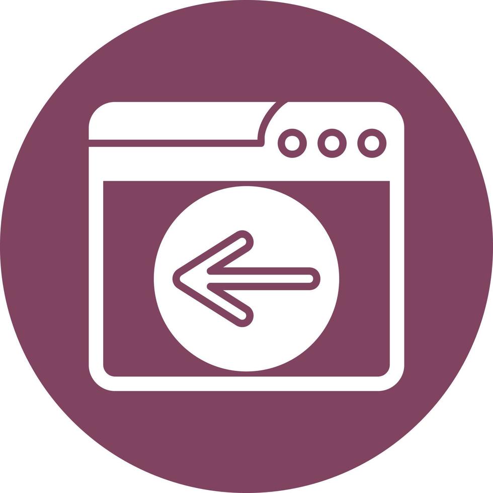 Web Return Vector Icon