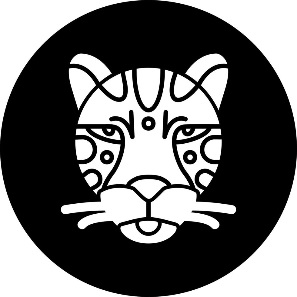 icono de vector de leopardo