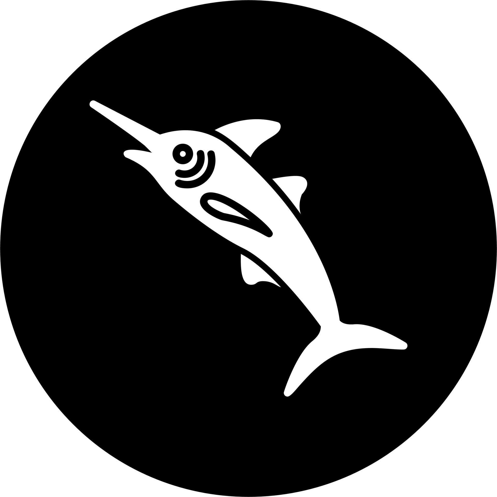 Blue Marlin Vector Icon 21016009 Vector Art at Vecteezy