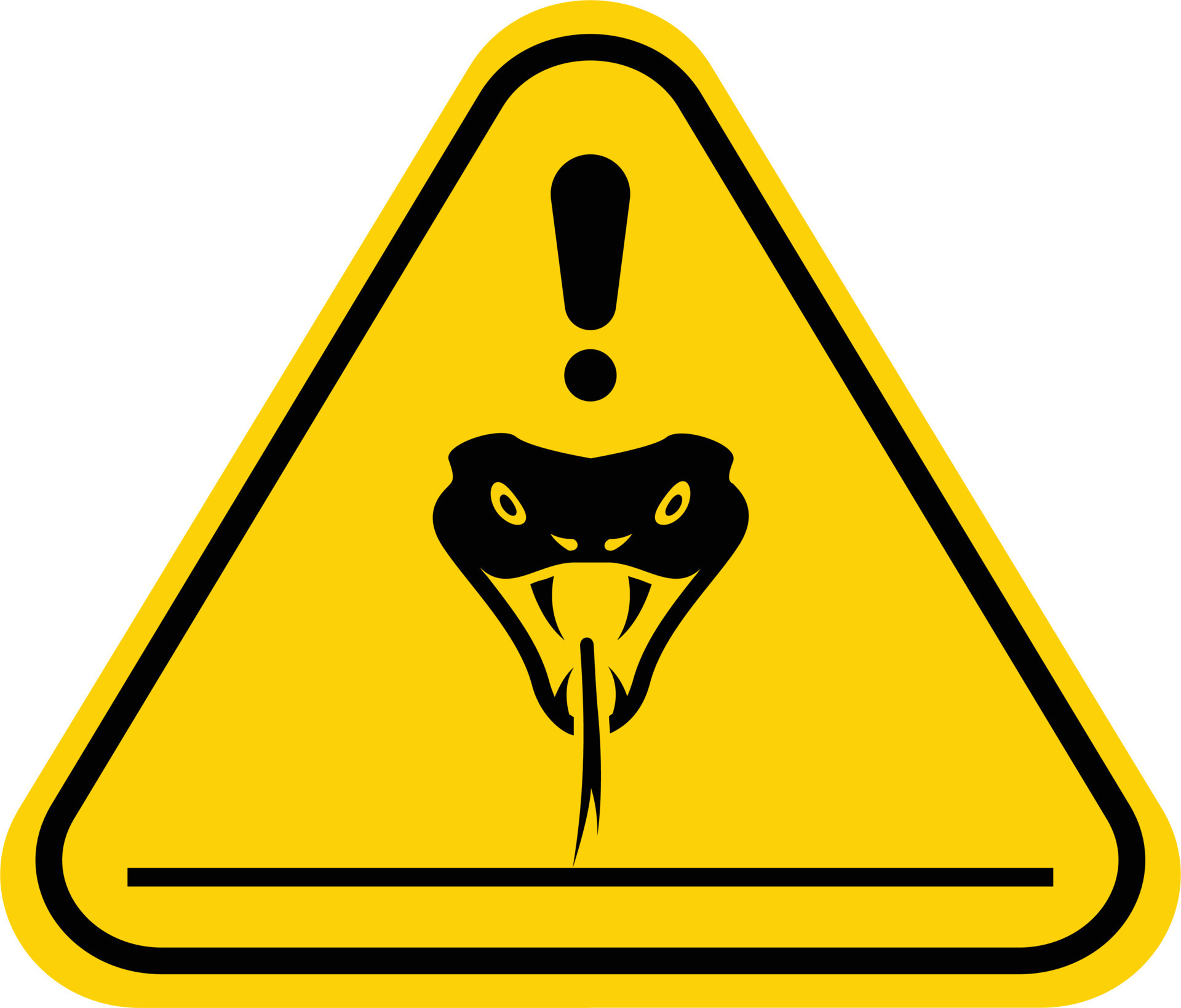 Bilingual Venomous Snakes Warning Sign Serpientes Ven - vrogue.co