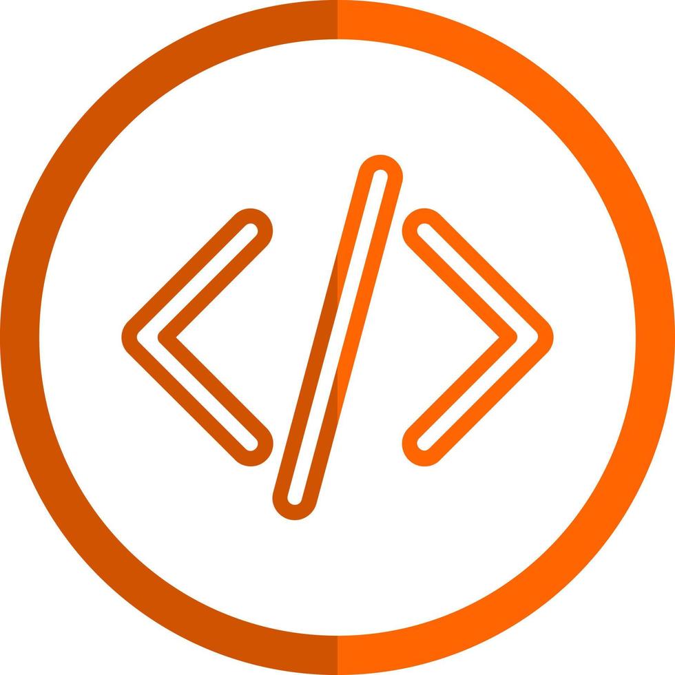 Code Vector Icon Design