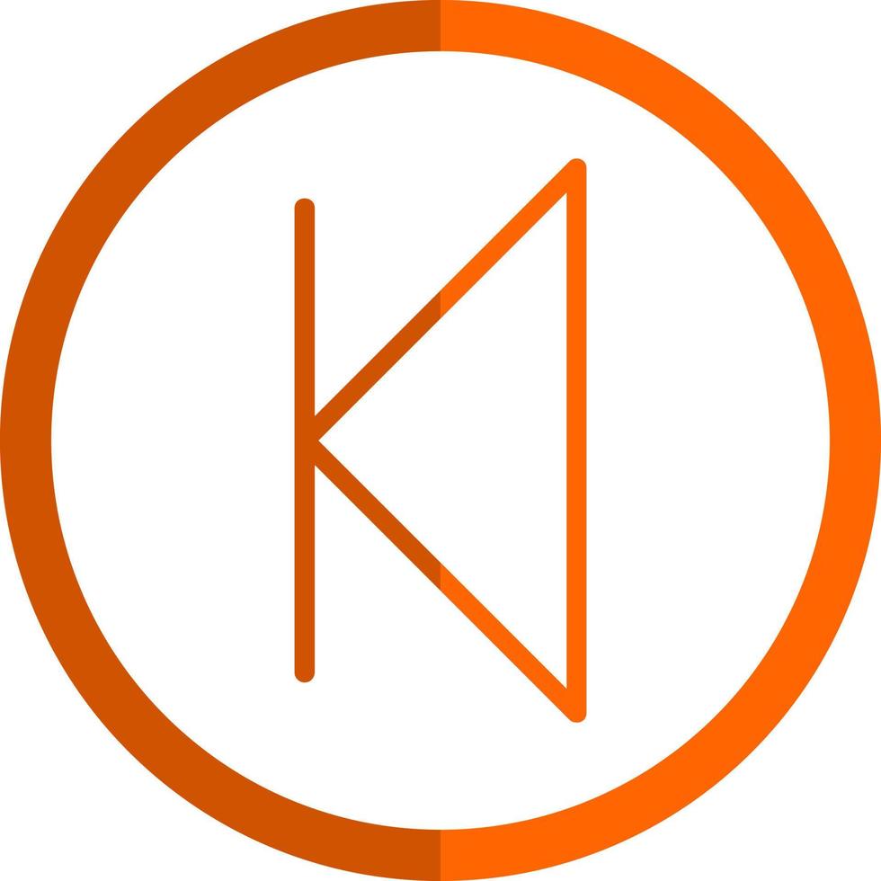 Skip Vector Icon Design