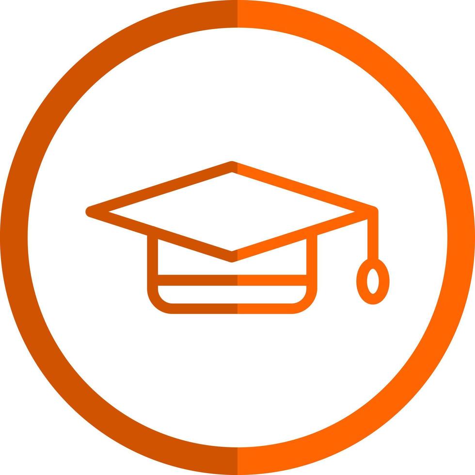 Graduation Cap Vector Icon Design