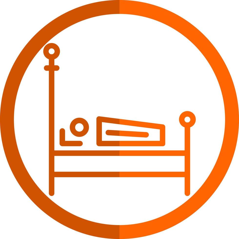 Bed Vector Icon Design